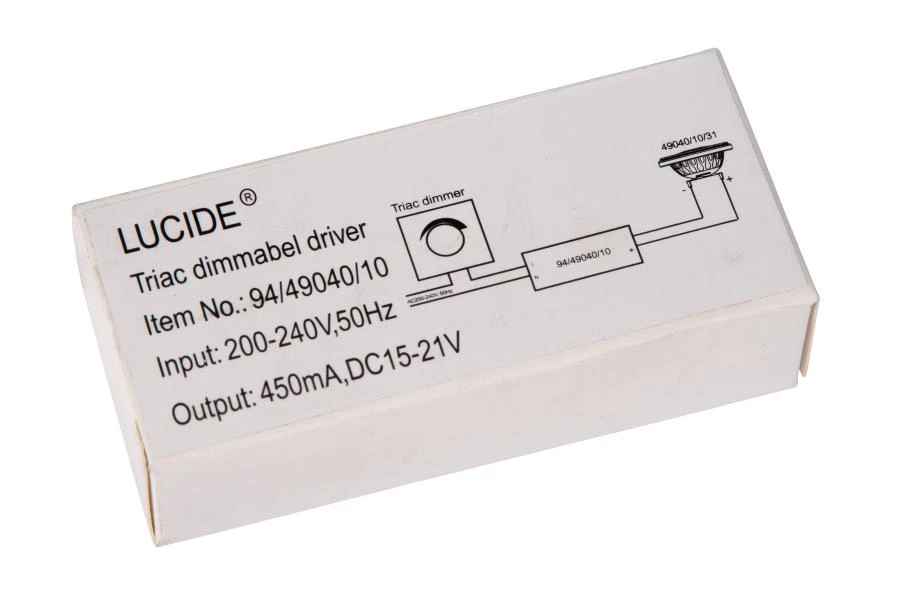 Lucide LED BULB - Controlador - 10 Watt 24V - detalle 1